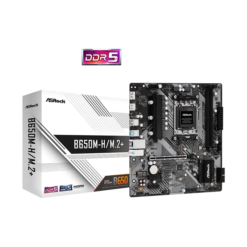 ASRock Материнская плата ASRock B650M-H/M.2+