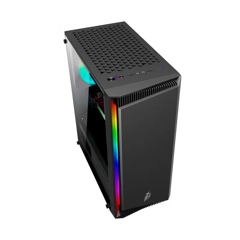 1STPLAYER Компьютерный корпус 1STPLAYER RAINBOW RB-4 BK без Б/П