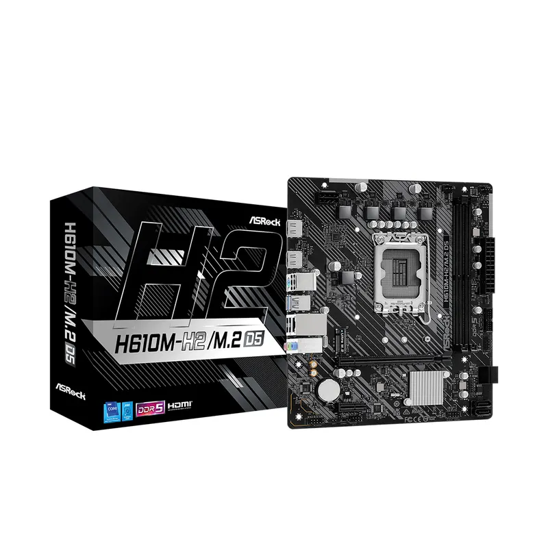 ASRock Материнская плата ASRock H610M-H2/M.2 D5