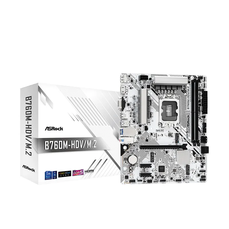ASRock Материнская плата ASRock B760M-HDV/M.2