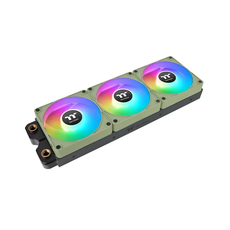 Thermaltake Кулер для компьютерного корпуса Thermaltake CT140 ARGB Sync PC Cooling Fan Matcha Green (3 pack)