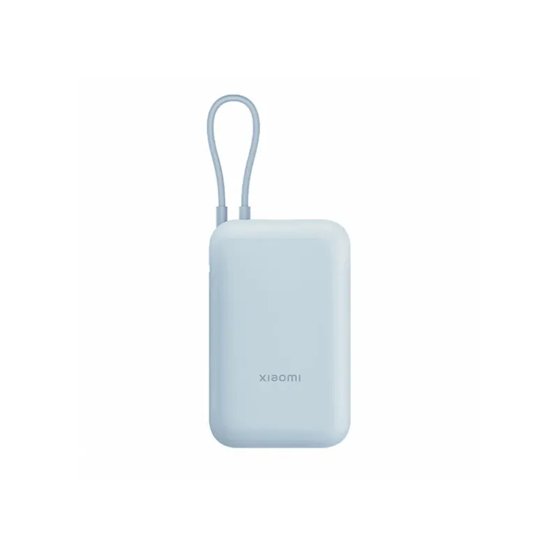 Xiaomi Портативный внешний аккумулятор Xiaomi Power Bank 10000mAh (Integrated Cable) Ice Blue GL
