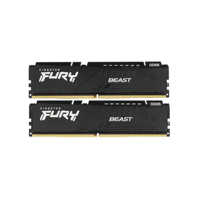 Kingston Комплект модулей памяти Kingston FURY Beast Black EXPO KF556C36BBEK2-64 DDR5 64GB (Kit 2x32GB) 5600M