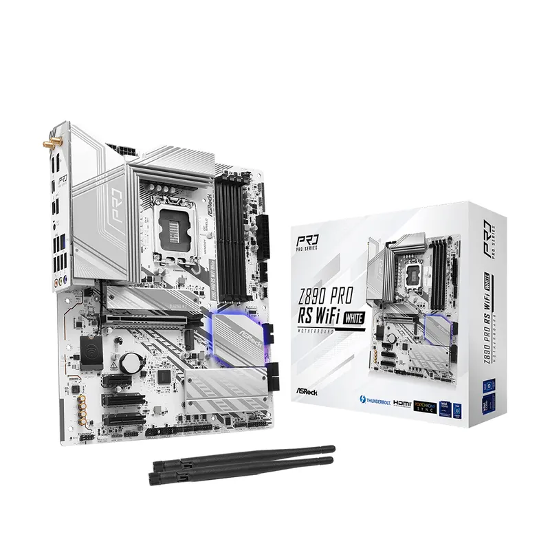 ASRock Материнская плата ASRock Z890 PRO RS WIFI WHITE