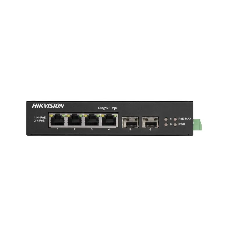 Hikvision Коммутатор Hikvision DS-3T0506HP-E/HS