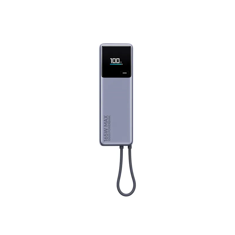 Xiaomi Портативный внешний аккумулятор Xiaomi 165W Power Bank 10000mAh (Integrated Cable) GL