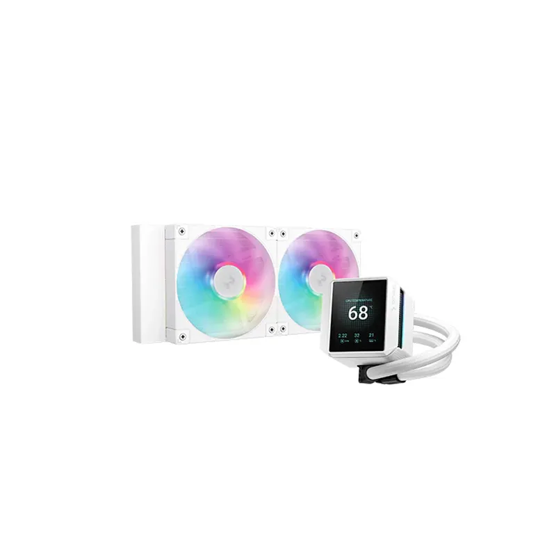 Deepcool Кулер с водяным охлаждением Deepcool MYSTIQUE 240 WH ARGB