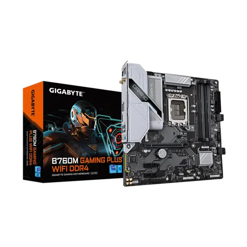 Gigabyte Материнская плата Gigabyte B760M GAMING PLUS WIFI DDR4