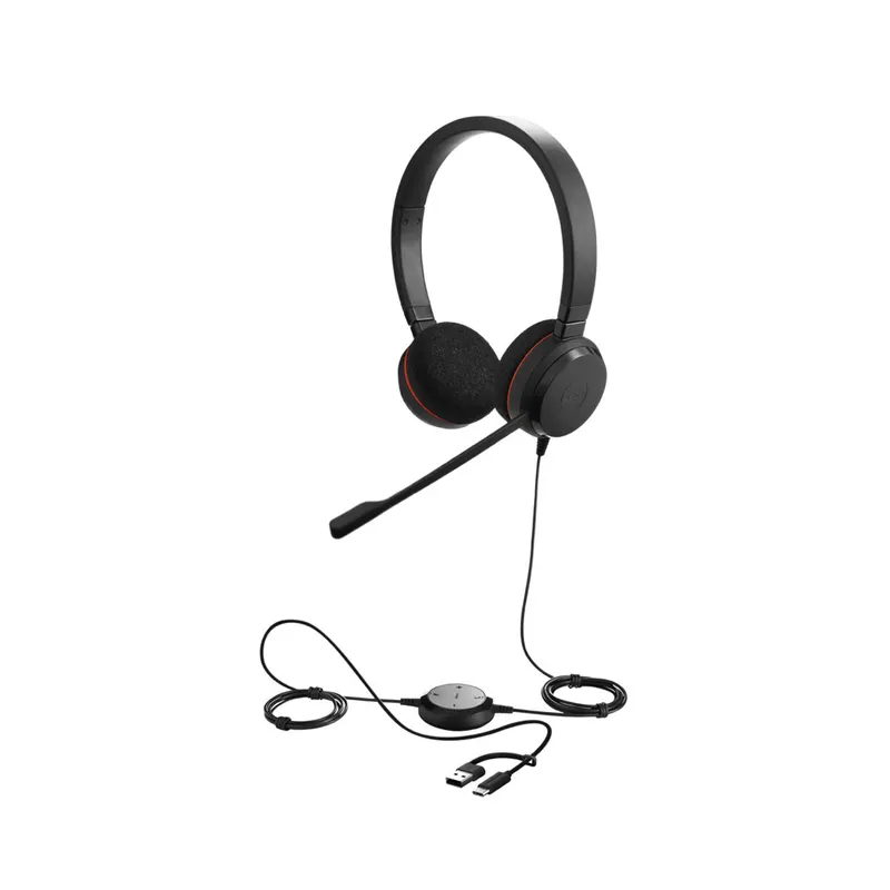Jabra Гарнитура Jabra EVOLVE 20 Stereo MS USB C/A adapter
