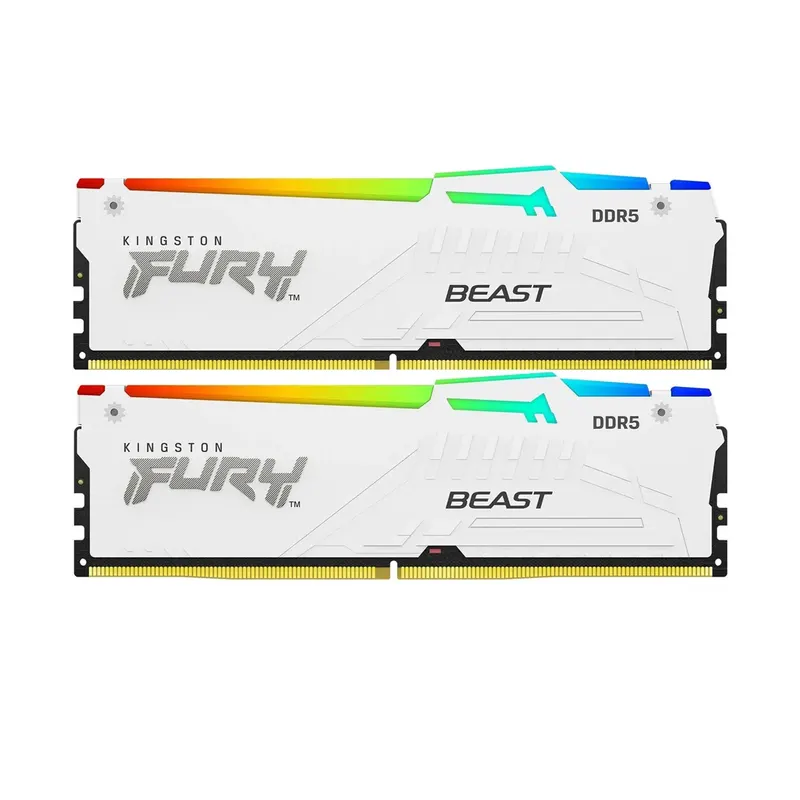 Kingston Комплект модулей памяти Kingston FURY Beast RGB KF560C36BWE2AK2-32 DDR5 32GB (Kit 2x16GB) 6000MHz