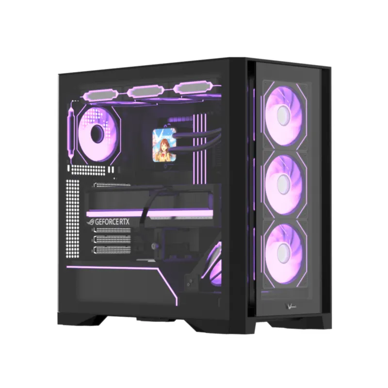 Formula V Компьютерный корпус Formula V Air Power G8 Cosmic Black без Б/П