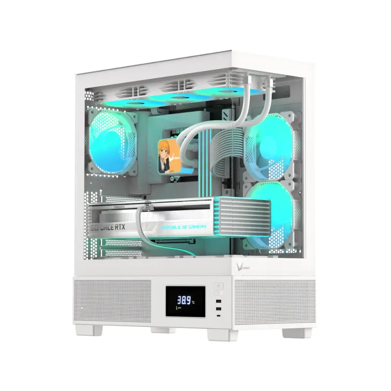 Formula V Компьютерный корпус Formula V Crystal E1 Cosmic White без Б/П