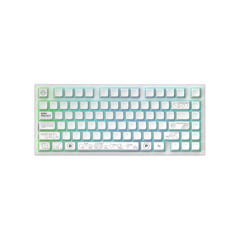 Dark Project Клавиатура Dark Project ALU81A Terra Nova White