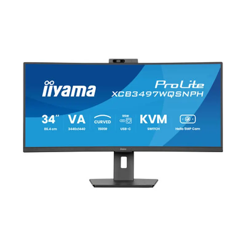 iiyama Монитор iiyama ProLite PL3497WQP XCB3497WQSNPH-B1 34"