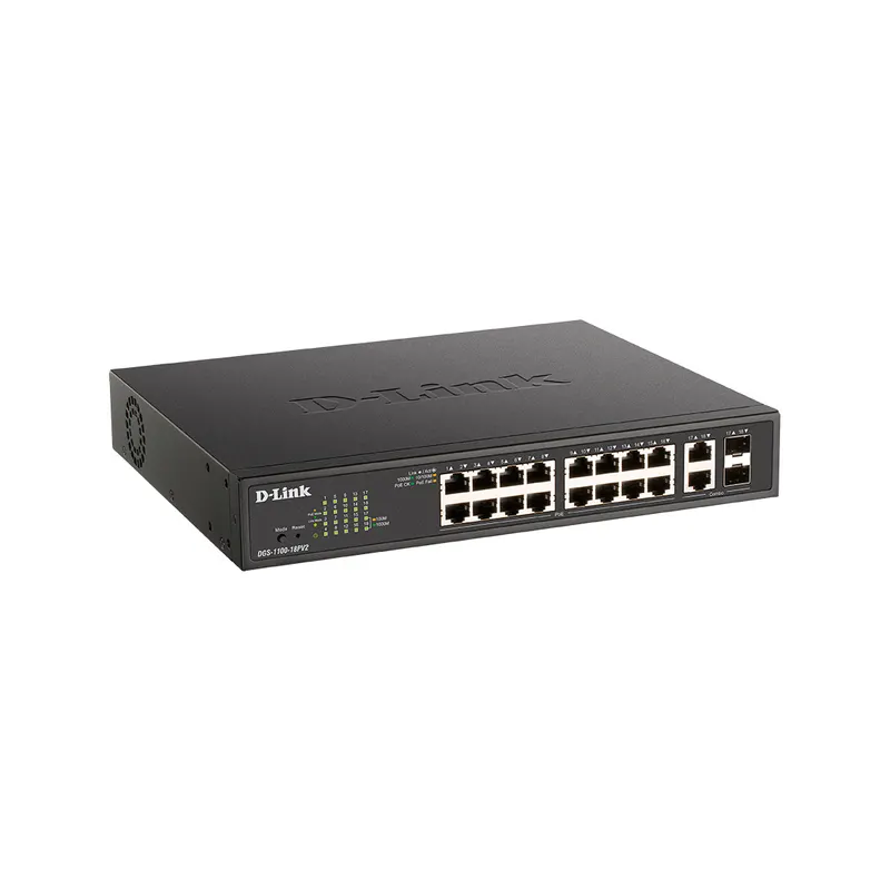 D-Link Коммутатор D-Link DGS-1100-18PV2/A3A