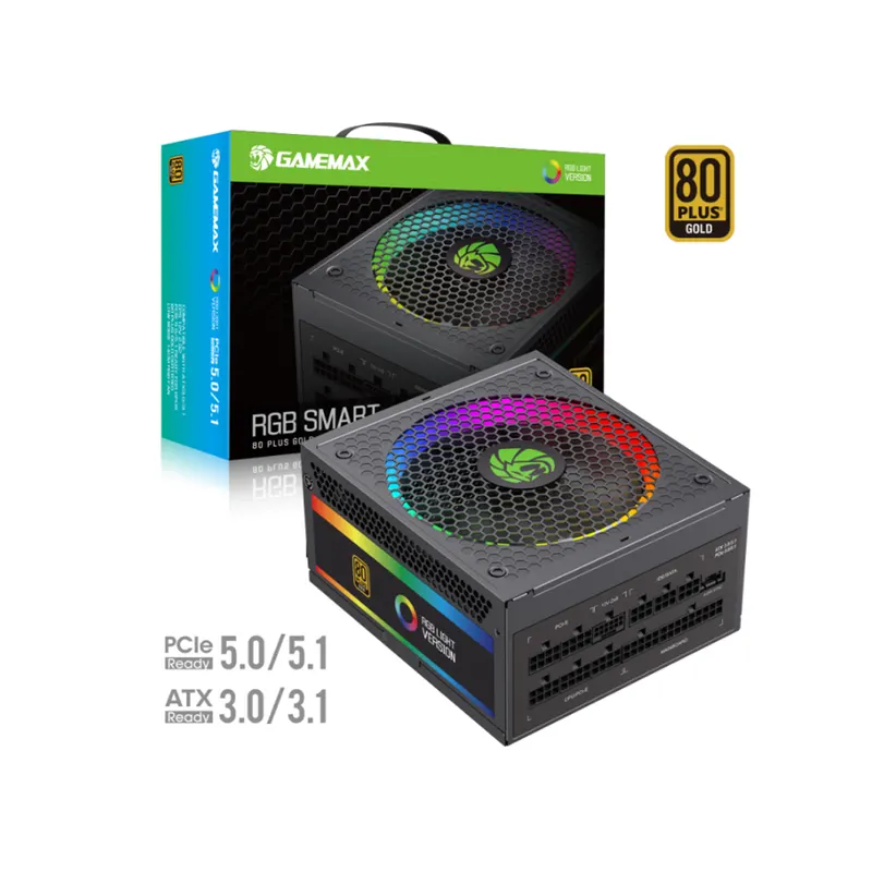 Gamemax Блок питания Gamemax RGB-Smart 750 PRO Gold