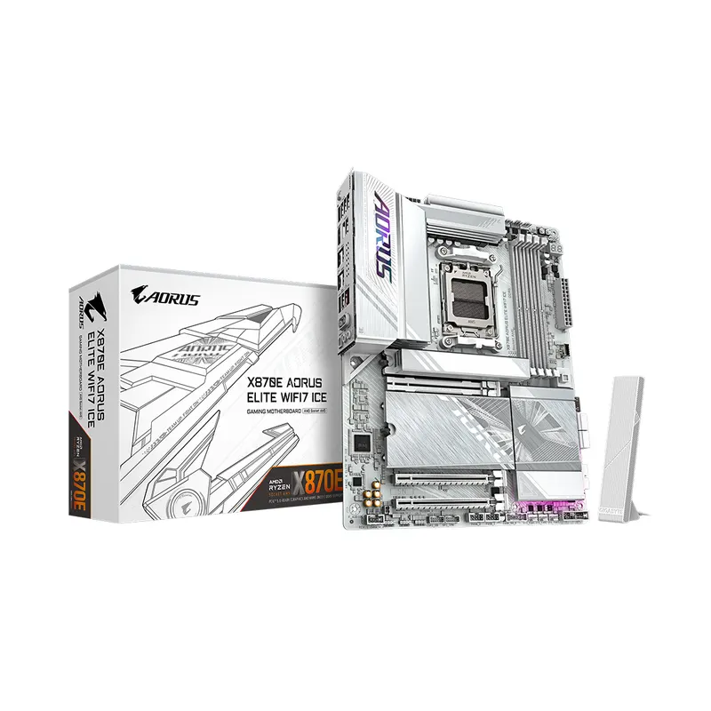 Gigabyte Материнская плата Gigabyte X870E A ELITE WF7 ICE