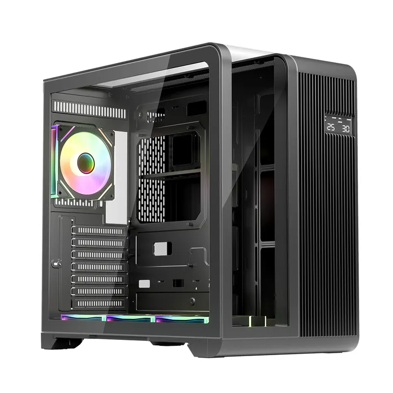 1STPLAYER Компьютерный корпус 1STPLAYER RT7 BLACK без Б/П