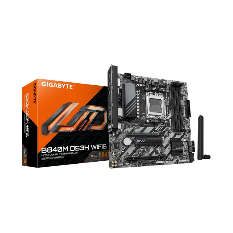 Gigabyte Материнская плата Gigabyte B840M DS3H WIFI6