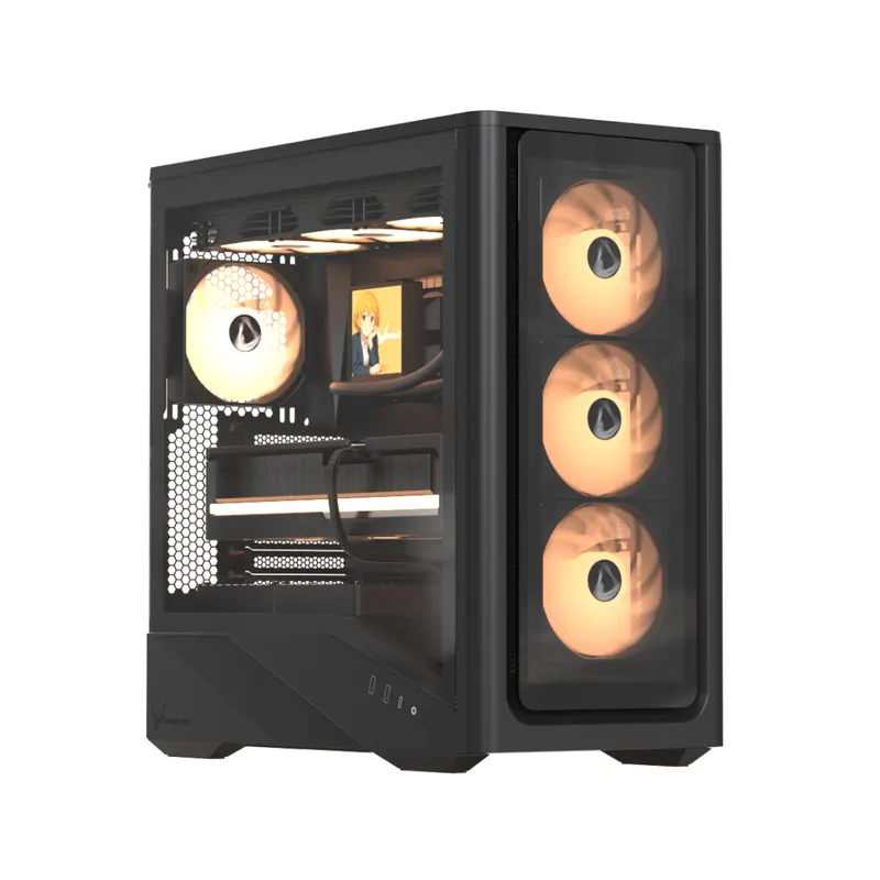 Formula V Компьютерный корпус Formula V Air Power G9 DUO PA Black без Б/П