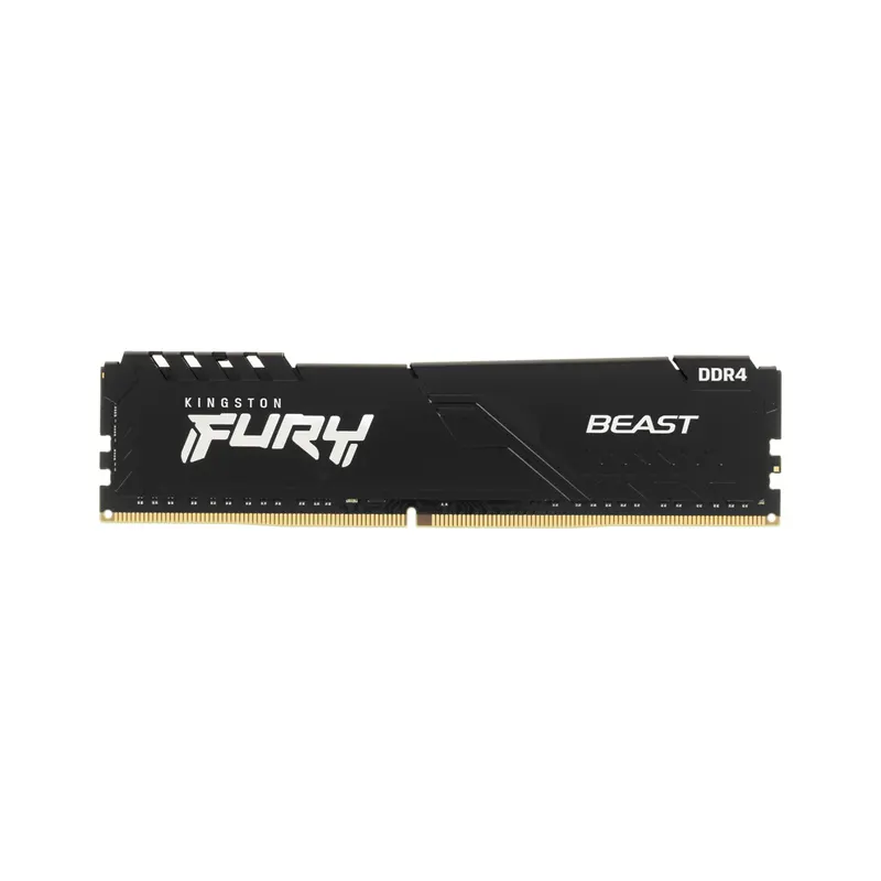 Kingston Модуль памяти Kingston FURY Beast KF432C16BB/8WP DDR4 8GB 3200MHz Чёрный