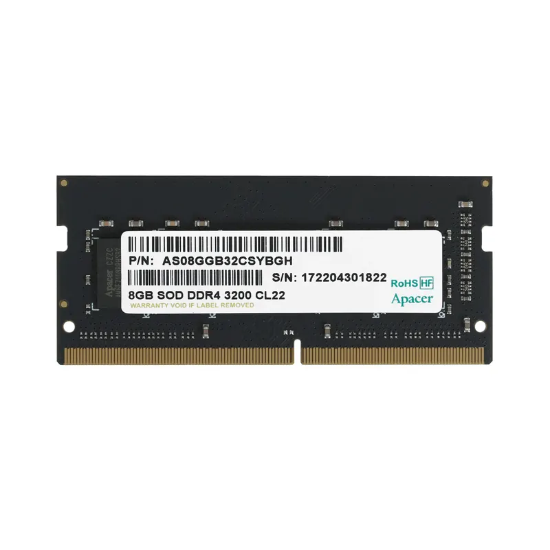 Apacer Модуль памяти для ноутбука Apacer ES.08G21.GSH 8GB 3200MHz