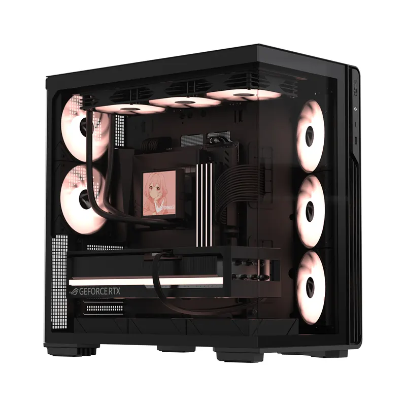 Formula V Компьютерный корпус Formula V Crystal Z7 PA Black без Б/П