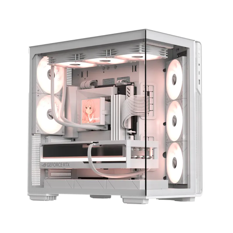 Formula V Компьютерный корпус Formula V Crystal Z7 PA White без Б/П