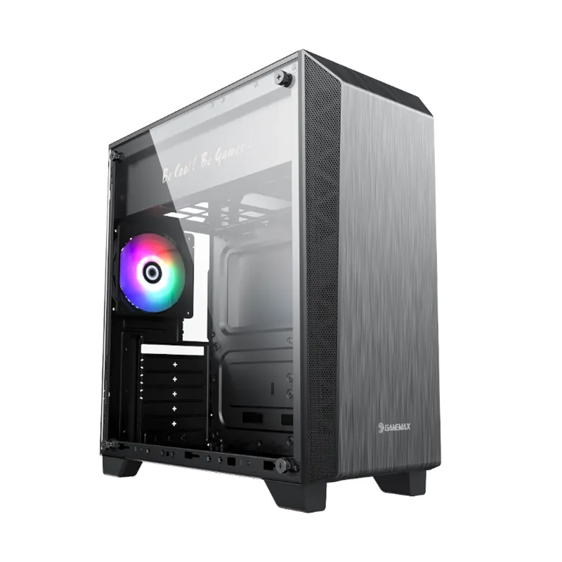 Gamemax Компьютерный корпус Gamemax NOVA N5 Black без Б/П