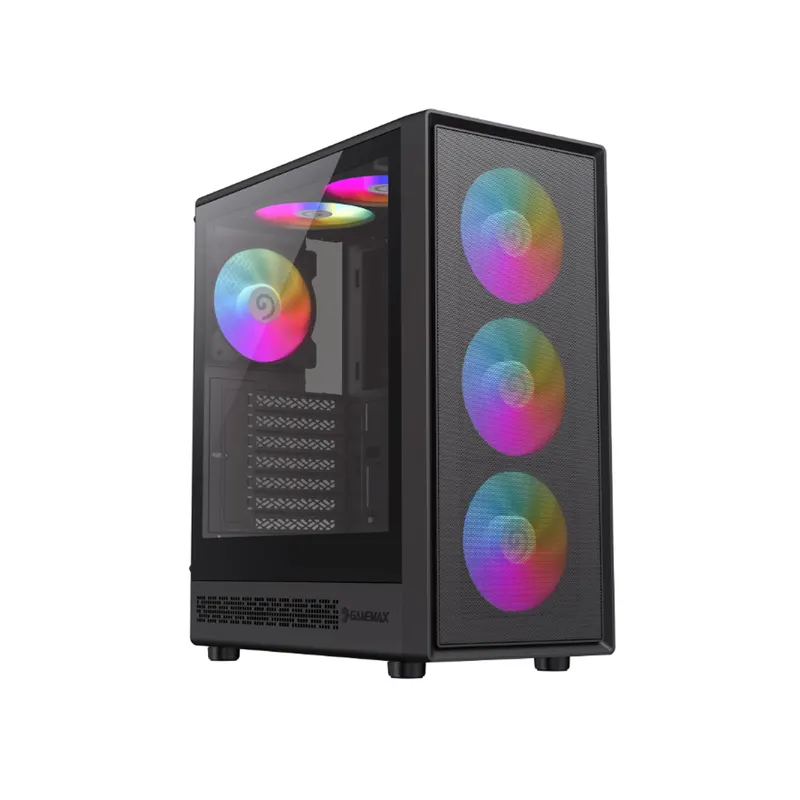 Gamemax Компьютерный корпус Gamemax Storm 2 AB Black без Б/П