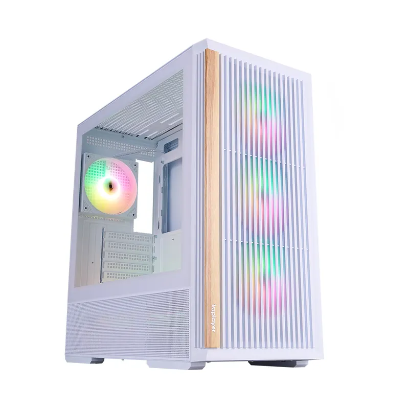 1STPLAYER Компьютерный корпус 1STPLAYER WD7 White без Б/П