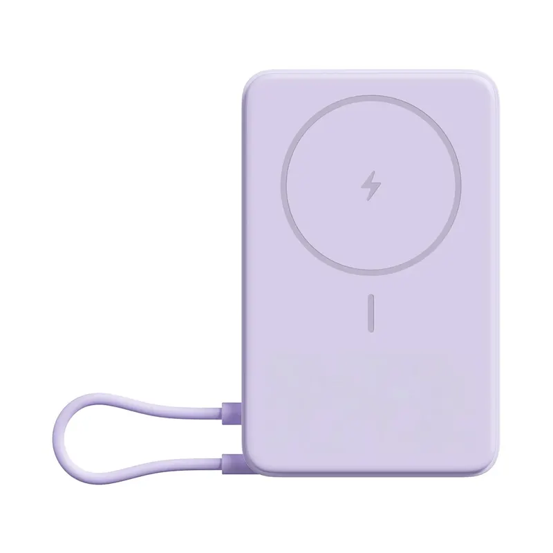 Xiaomi Портативный внешний аккумулятор Xiaomi Magnetic Power Bank 10000 with Built-in Stand Purple