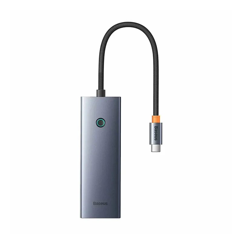 Baseus Концентратор Baseus UltraJoy Series 4-Port Space Grey (B0005280B811-08)