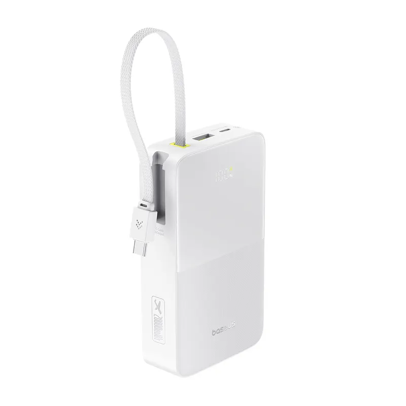 Baseus Портативный внешний аккумулятор Baseus EnerFill FC51 Bipow2 Pro 20000mAh 22.5W White (E0027700)