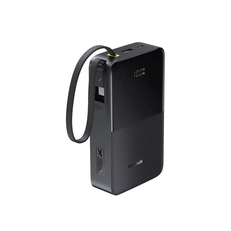 Baseus Портативный внешний аккумулятор Baseus EnerFill FC51 Bipow2 Pro 20000mAh 22.5W Black (E0027701)