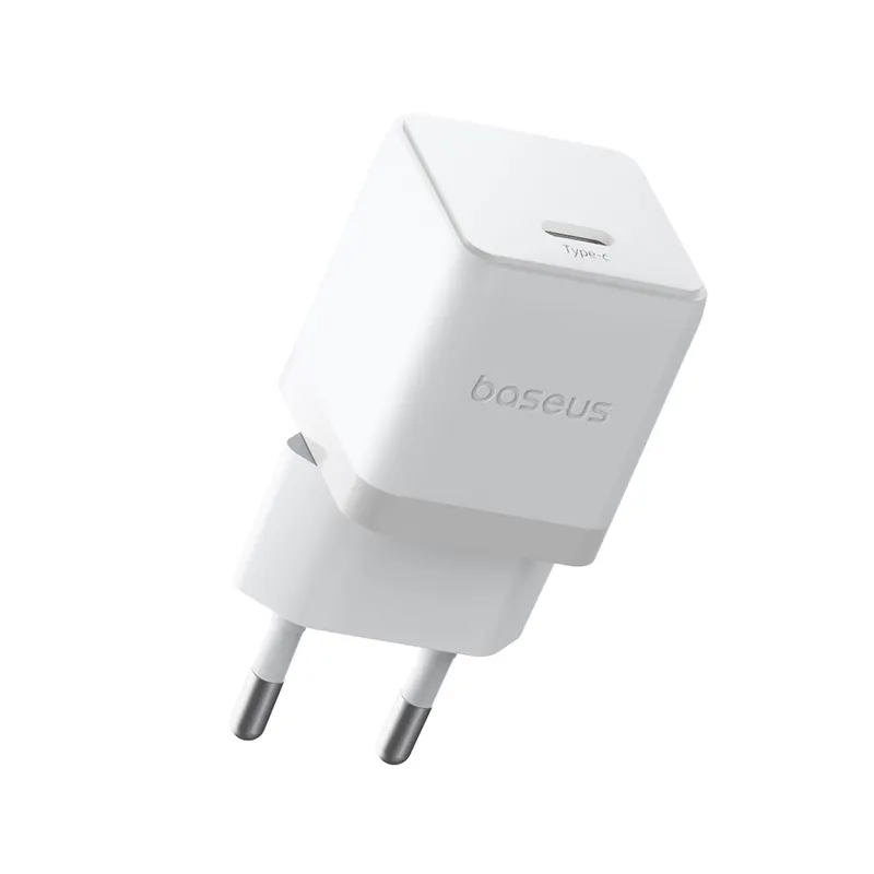 Baseus Адаптер питания Baseus Palm 1C 30W White ( в комлпекте кабель Type-c ) (P10111605213-01)