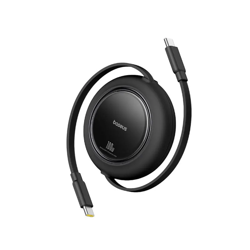 Baseus Интерфейсный кабель Baseus Free2Pull Mini USB-C to USB-C 100W 2m Black (P10364500113-01)