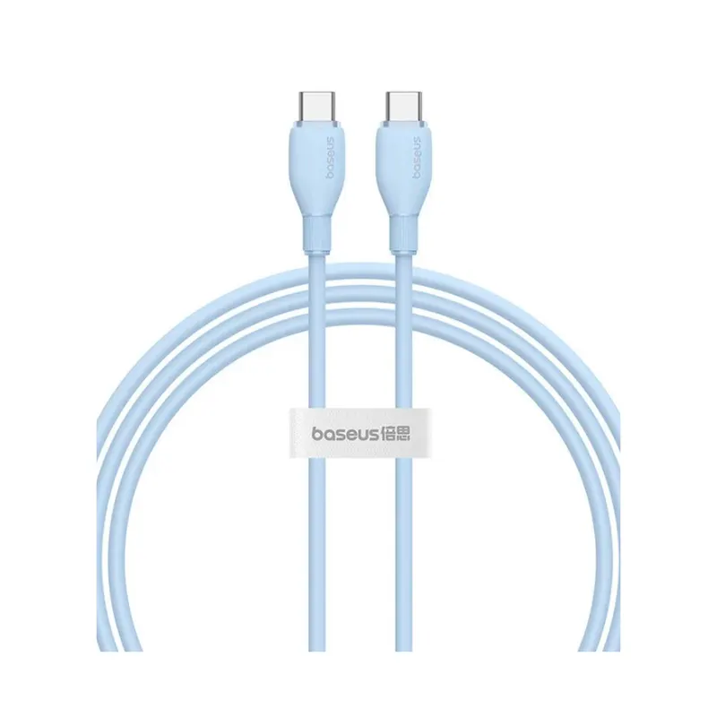 Baseus Интерфейсный кабель Baseus Ultra-Fast USB-C to USB-C 100W 1m Blue (P10376302312-01)