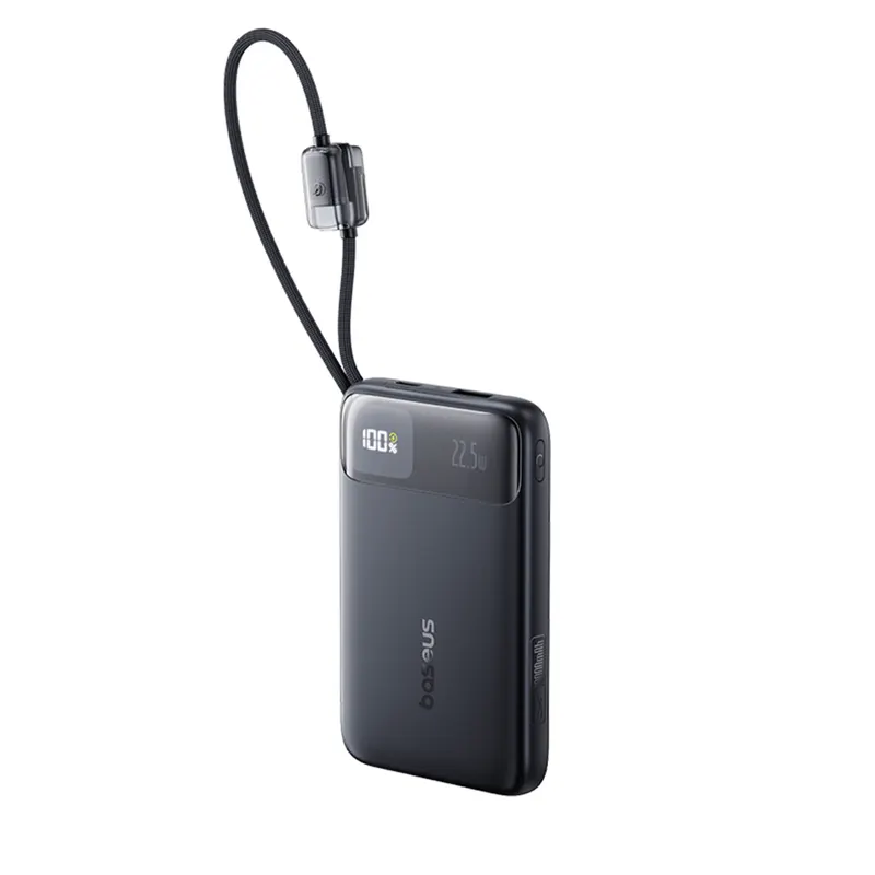 Baseus Портативный внешний аккумулятор Baseus EnerFill FC11 10000mAh 22.5W Black (E0027R04)