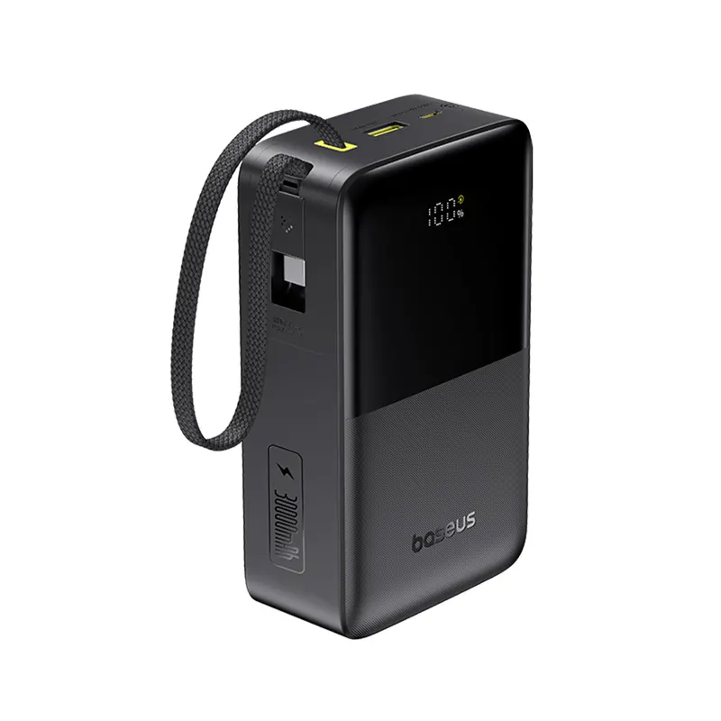 Baseus Портативный внешний аккумулятор Baseus EnerFill FC51 30000mAh 22.5W Black (E0028100)