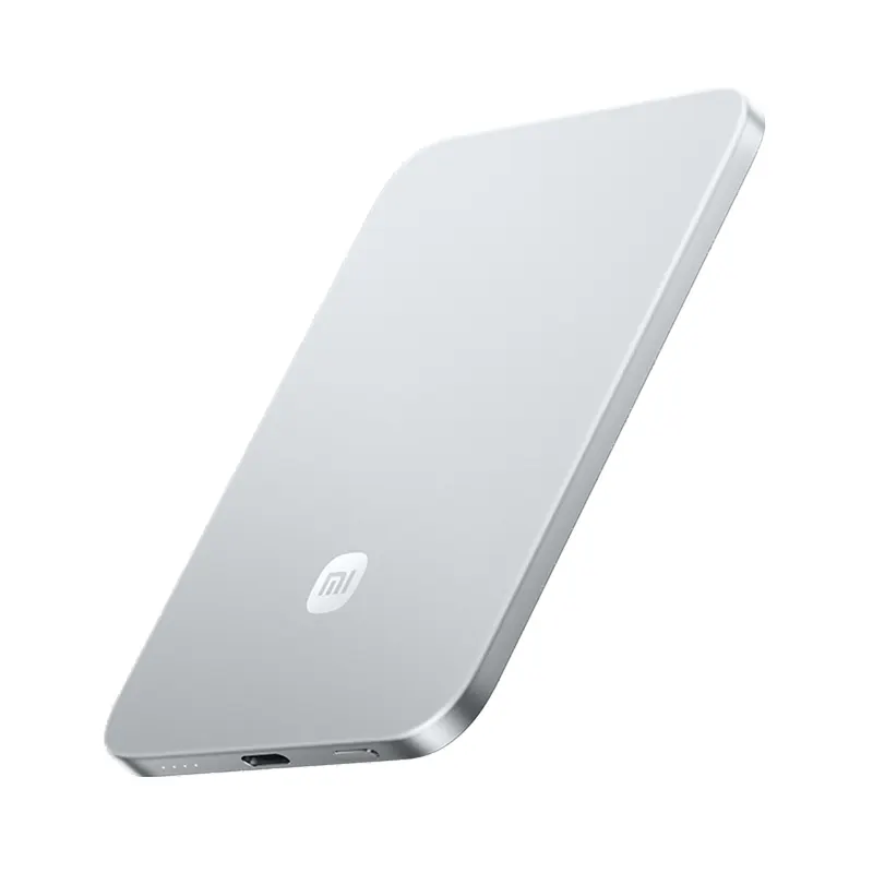 Xiaomi Портативный внешний аккумулятор Xiaomi UltraThin Magnetic Power Bank 5000 15W GL Glacier Silver