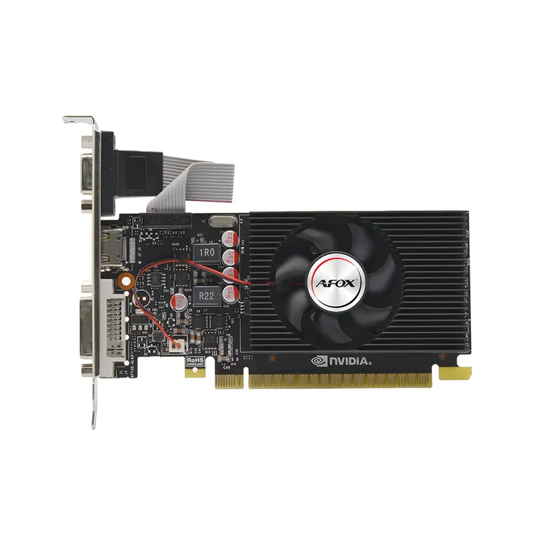 AFOX Видеокарта AFOX GT240 1GB D3 LP Single Fan (AF240-1024D3L2-V2)