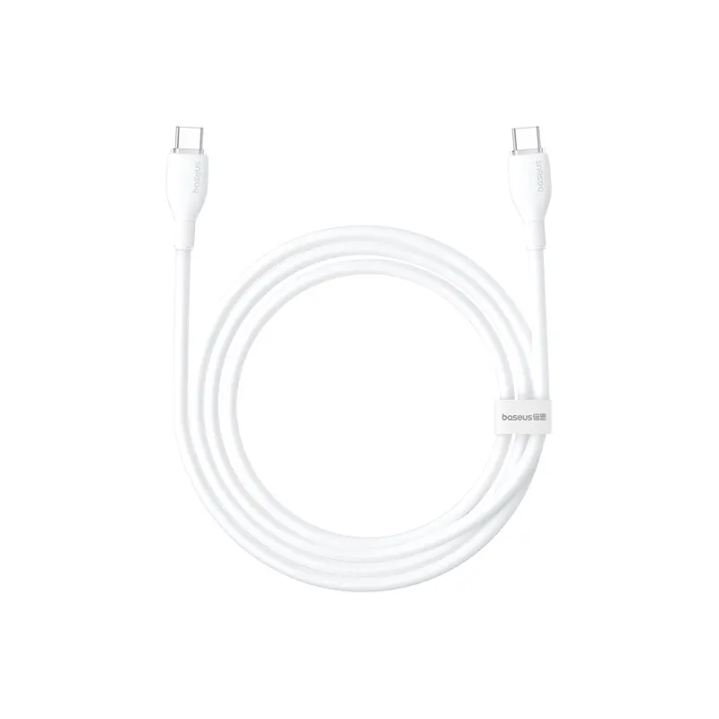 Baseus Интерфейсный кабель Baseus Ultra-Fast USB-C to USB-C 100W 1m Stellar White (P10376302222-03)