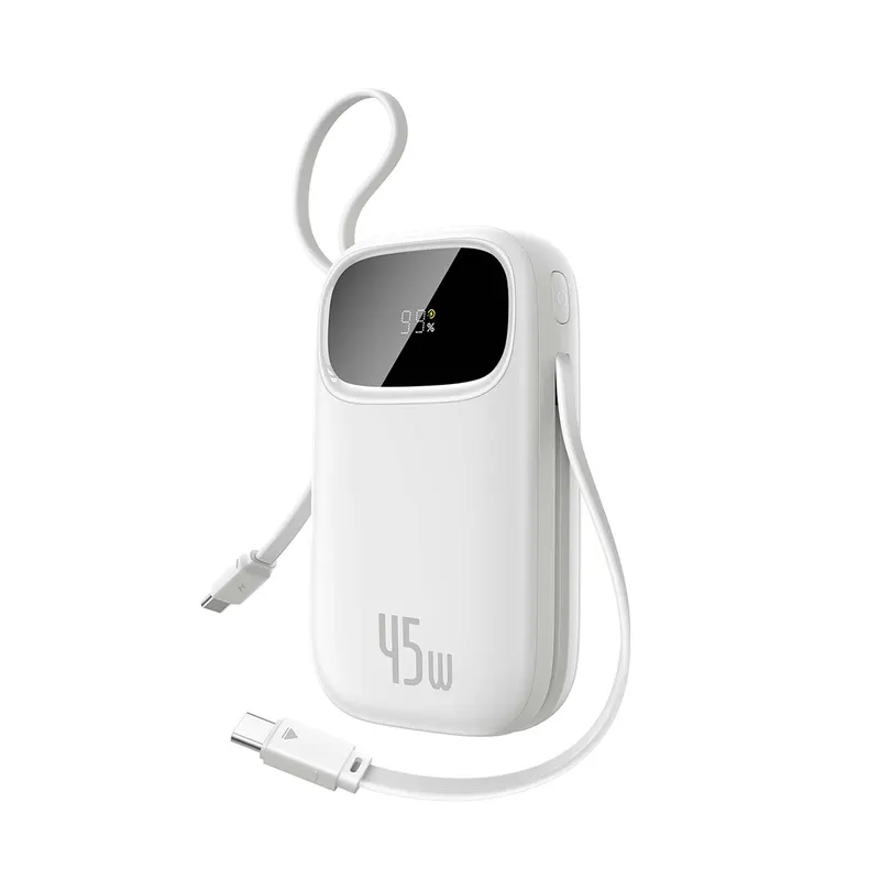 Baseus Портативный внешний аккумулятор Baseus EnerFill FC31 10000mAh 45W White (P10082102213-00)