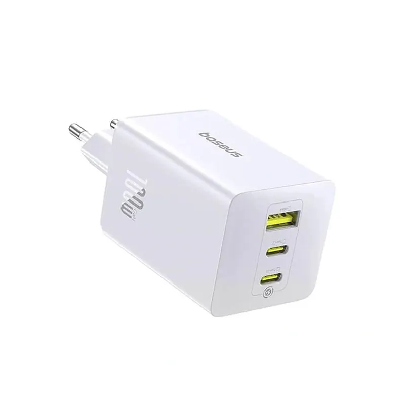 Baseus Адаптер питания Baseus EnerFill FE11 2C+U 100W White (P10182102213-00)