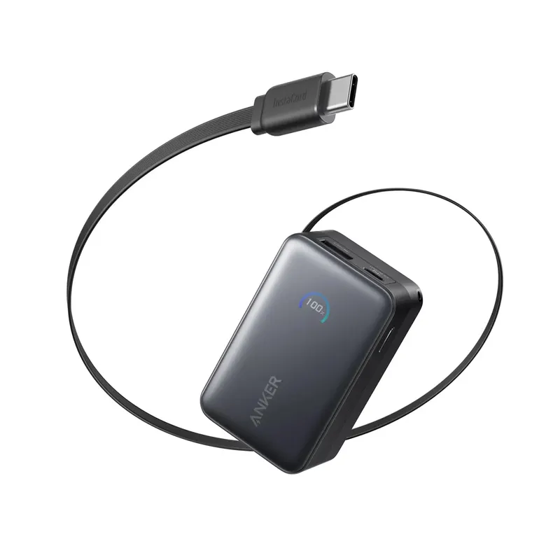 Anker Портативный внешний аккумулятор Anker Nano 10000mAh 45W (A1638H11) Черный