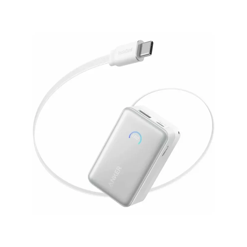 Anker Портативный внешний аккумулятор Anker Nano 10000mAh 45W (A1638H21) Белый
