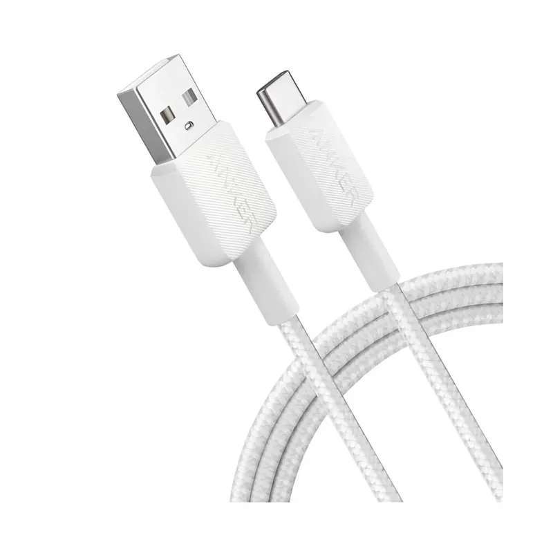 Anker Интерфейсный кабель Anker 322 USB-A to USB-C 1М (A81H5G21) Белый