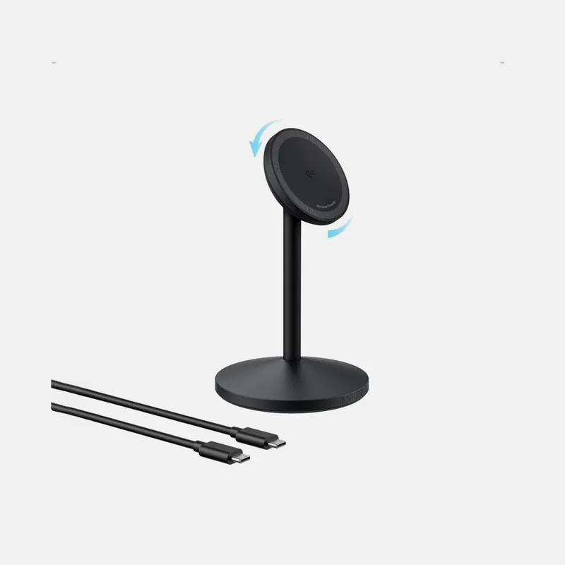 Anker Беспроводное зарядное устройство Anker MagGo Single Stand (A25X1H11) Черный