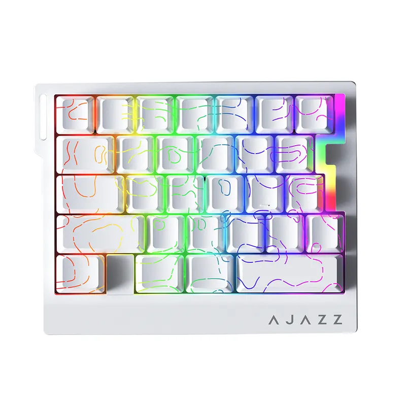 AJAZZ Клавиатура Ajazz AK029 Arctic Isle Switch White